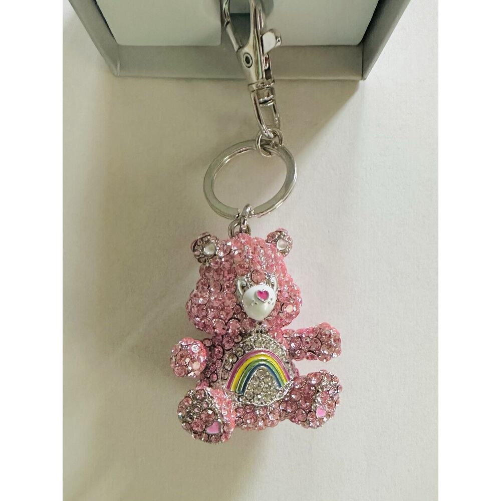 Care Bears 3D Bling Cheer Bear Keychain - Picture 4 of 6